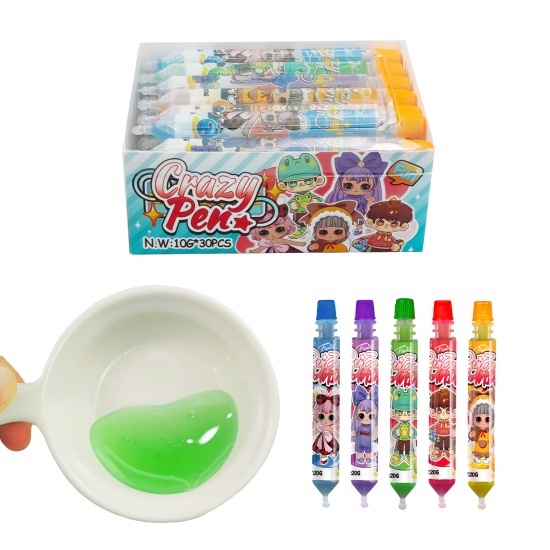 Pen Shaped Jam Soft Candy Liquid Candy