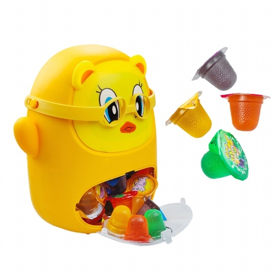 Cute yellow duck school bag jelly