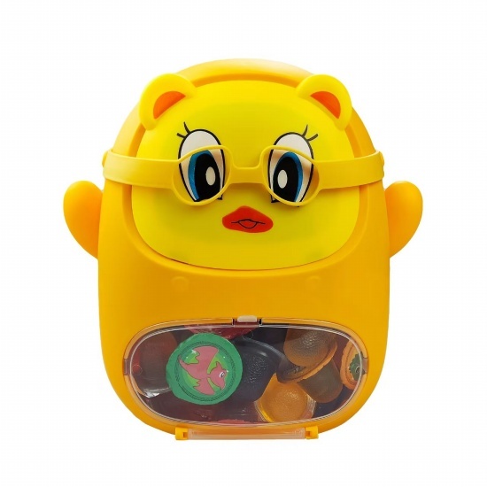 Cute yellow duck school bag jelly
