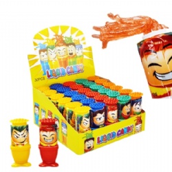 Fruity gel liquid candy