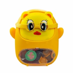 Cute yellow duck school bag jelly