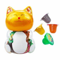 Small Lucky Cat Bottle Jelly